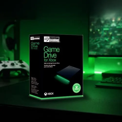 Close look at the Seagate Game Drive for Xbox 4 TB External Hard Drive build quality