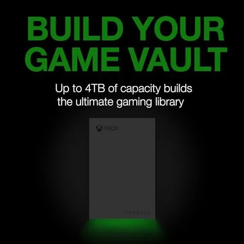 The Seagate Game Drive for Xbox 4 TB External Hard Drive compared in context