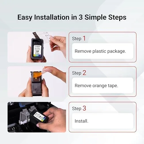Testing the Canon PG-275 / CL-276 Genuine Ink Value Pack (2 Cartridges) over two weeks