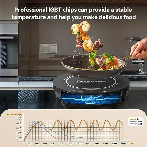 Close look at the Nuwave Flex Precision Induction Cooktop, 6.5" Heating Coil, Black | build quality