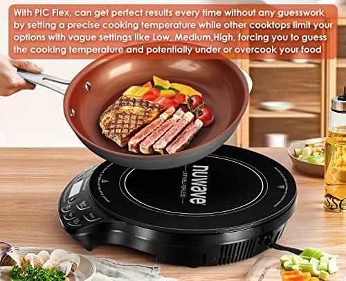 The Nuwave Flex Precision Induction Cooktop, 6.5" Heating Coil, Black | compared in context