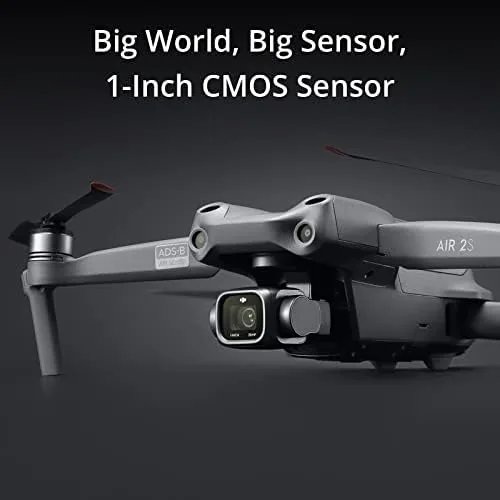 Close look at the DJI Air 2S, Drone with 3-Axis Gimbal Camera, 5.4K Video build quality