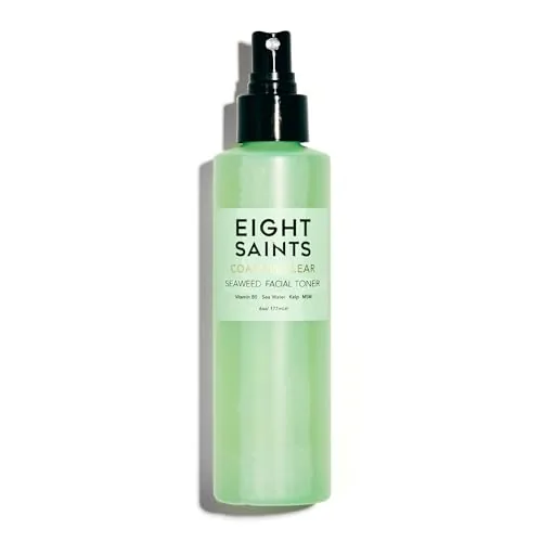 Eight Saints Coast is Clear Seaweed Anti Aging Face Toner, Alcohol Free Toner for Review: Tested and Rated