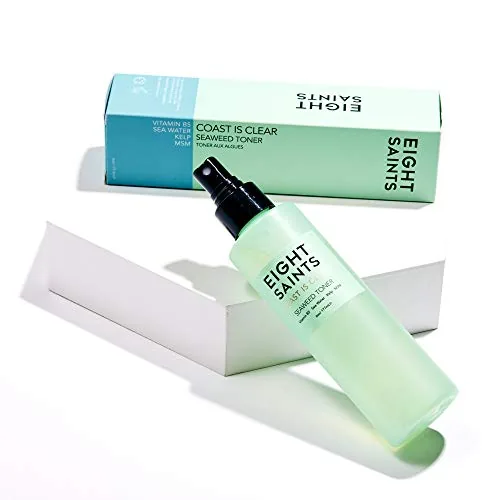 Close look at the Eight Saints Coast is Clear Seaweed Anti Aging Face Toner build quality