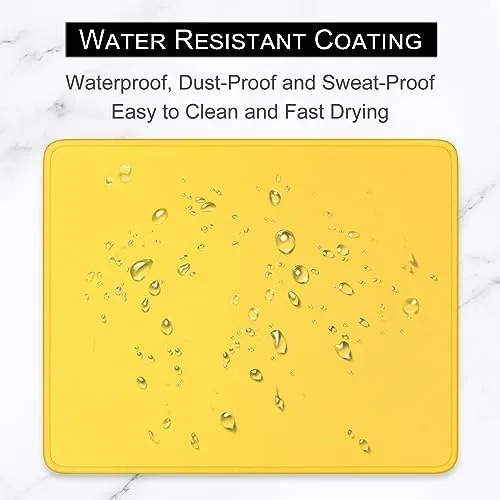 Another view of the Hsurbtra Mouse Pad, Premium-Textured Square Mousepad 10.2 x 8.3 Inch