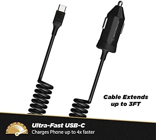 Close look at the Scosche CPDC203 PowerVolt 20-Watt USB Type-C Power Delivery 3.0 Fast build quality