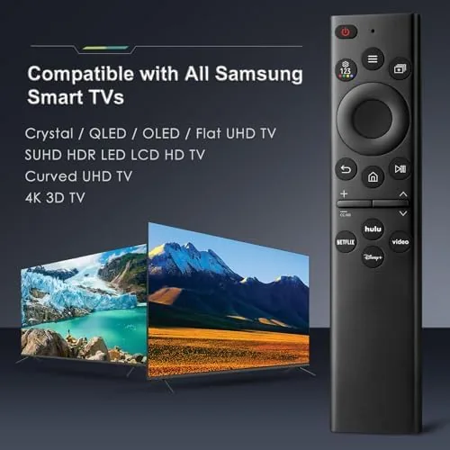 Close look at the Universal Remote Control Compatible for All Samsung TV LED QLED build quality