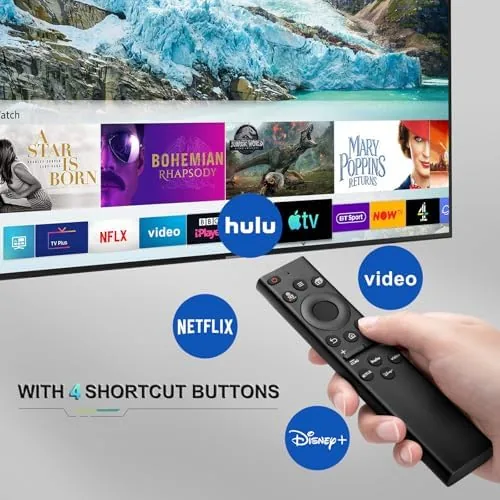 Detail shot of the Universal Remote Control Compatible for All Samsung TV LED QLED features