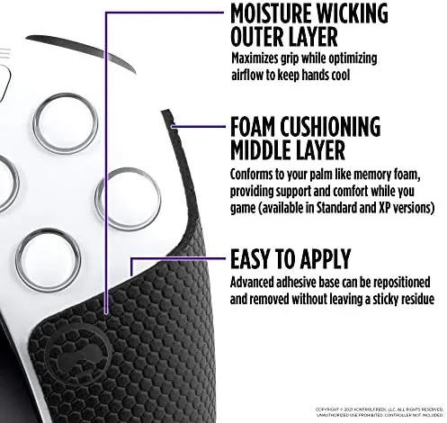 Close up of a racing game session with hands on the gripped controller