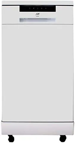 SPT SD-9263WA 18″ Wide Portable Dishwasher with ENERGY STAR, 6 Wash Programs, 8 Place Review: Tested and Rated