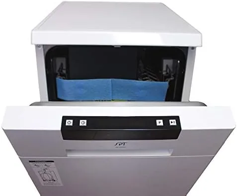 The SPT SD-9263WA 18″ Wide Portable Dishwasher with ENERGY STAR, 6 in real use