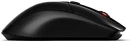 The Rival 3 Wireless next to a wired mouse and a premium wireless mouse