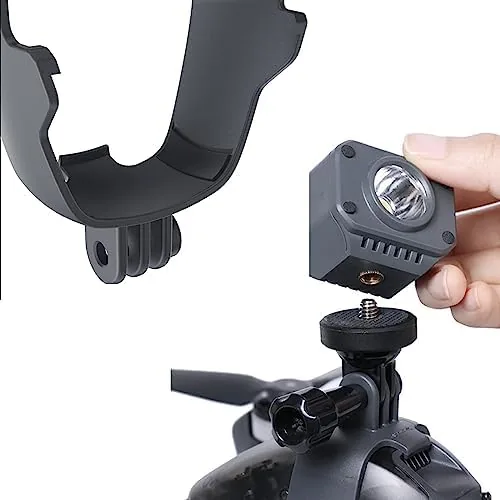 Close look at the Mount Adapter Bracket for DJI FPV Drone Compatible with Gopro build quality