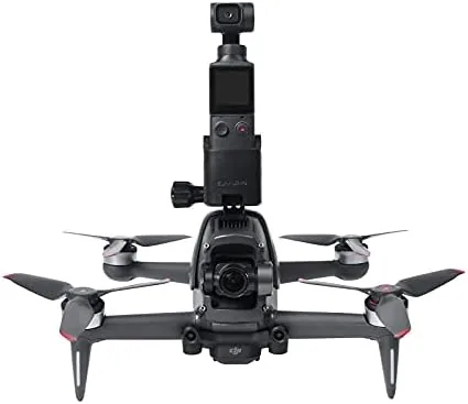 Testing the Mount Adapter Bracket for DJI FPV Drone Compatible with Gopro over two weeks