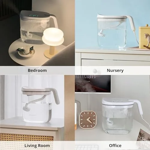 The Carepod Mini 21P Ultrasonic Cool Mist Humidifier Whisper-Quiet Filter-Free Easy compared in context
