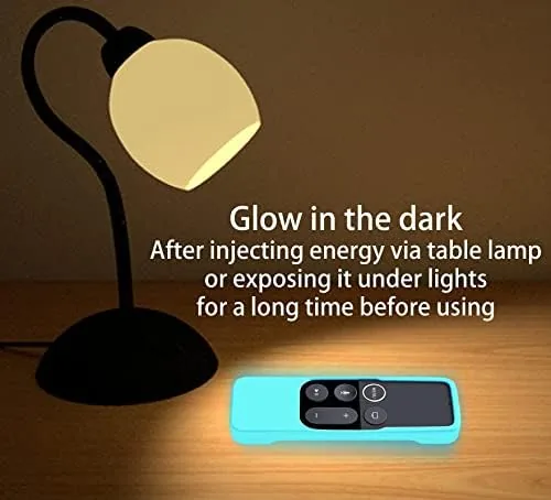 The Case Compatible with Apple TV 4K/ 4th Gen Remote Blue in real use