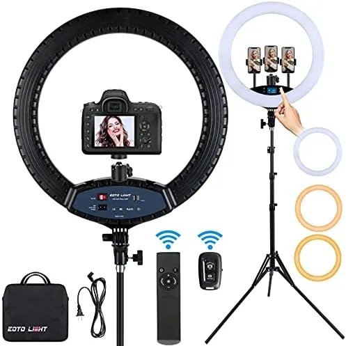 Overview of the 19 inch LED Ring Light LCD Display Touch Screen with