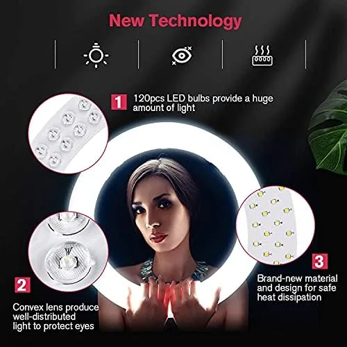 The 19 inch LED Ring Light LCD Display Touch Screen with compared in context