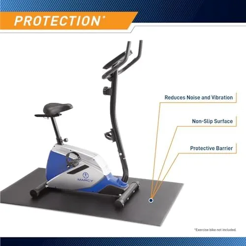 The Marcy Fitness Equipment Mat and Floor Protector Compatible for Treadmills compared in context