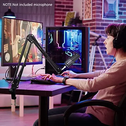 The For Elgato Wave 3 Boom Arm Microphone Stand, Professional Mic compared in context