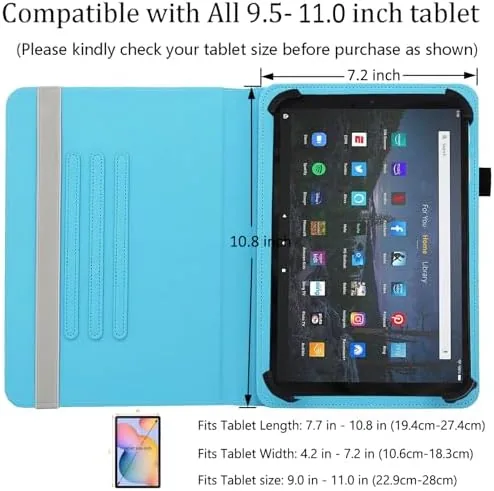 Testing the Universal 10 10.1 11 Inch Android Tablet Case, Nannxiebky 360 over two weeks
