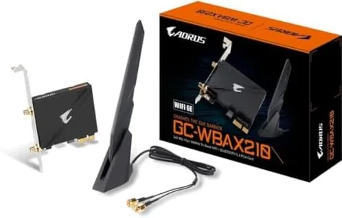 The GIGABYTE WiFi 6E GC-WBAX210 (2x2 802.11ax/ Tri-Band WiFi/Bluetooth 5.2/ PCIe Expansion Card) in real use