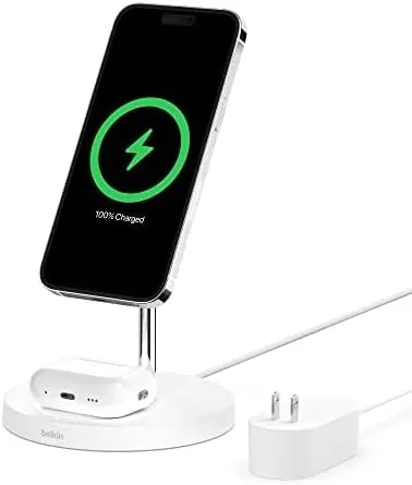 Testing the Belkin MagSafe 2 in 1 Wireless Charging Stand, Fast Charger over two weeks