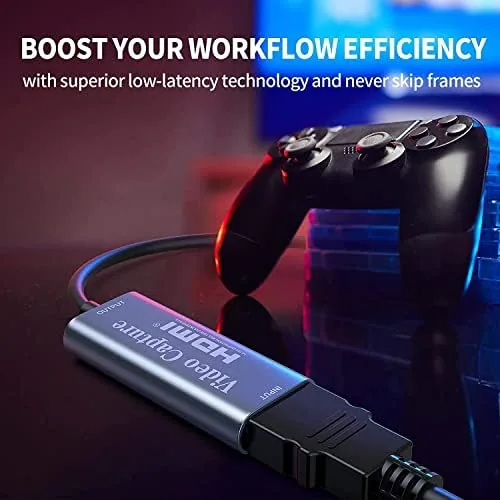 Close look at the Papeaso Video Capture Card, Video Recording Card Wonderful 4K HDMI build quality