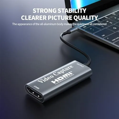 Another view of the Papeaso Video Capture Card, Video Recording Card Wonderful 4K HDMI