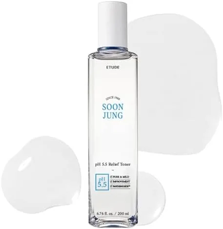 ETUDE SoonJung pH 5.5 Relief Korean Toner for Sensitive Skin, 6.76 fl oz | Review: Tested and Rated
