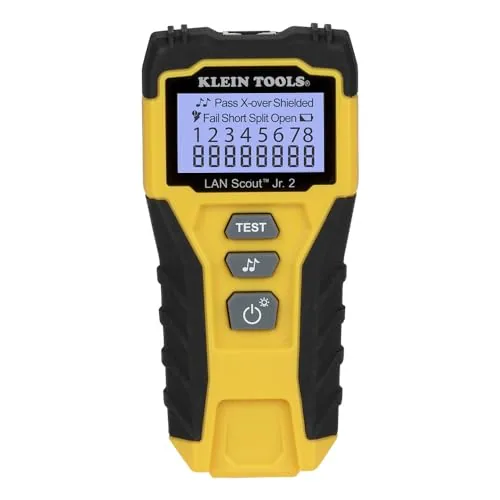 Klein Tools VDV526-200 Cable Tester, LAN Scout Jr. 2 Ethernet Tester for CAT 5e Review: Tested and Rated