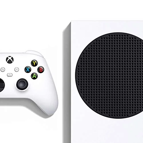 Television displaying a game running on the refurbished Xbox Series S in a living room