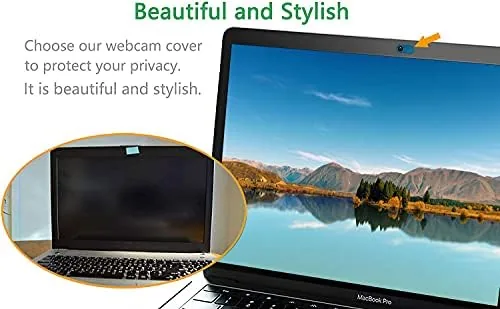Another view of the CloudValley Laptop Camera Cover Slide, Metal 0.023 Inch Ultra-Thin, 2