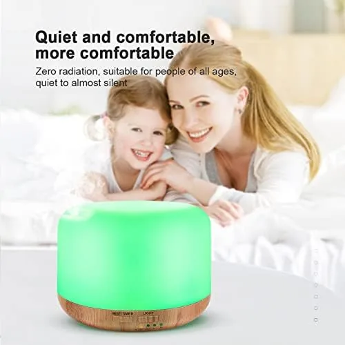 Close look at the 300ML Essential Oil Diffuser, Remote Control Ultrasonic Aromatherapy Oil Diffusers build quality