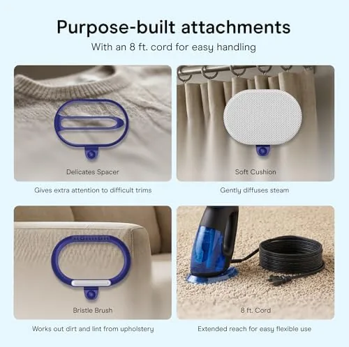 The Conair 2-in-1 Handheld Steamer and Iron for Clothes, Turbo ExtremeSteam compared in context