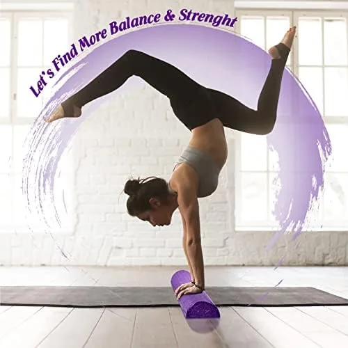 The Yes4All High-Density EPP Half Round Back Roller Foam, Exercise Foam compared in context