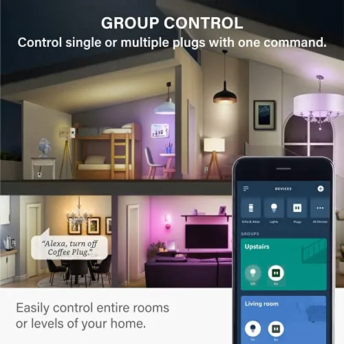 Another view of the Sengled Smart Plug, S1 Auto Pairing with Alexa Devices, Energy
