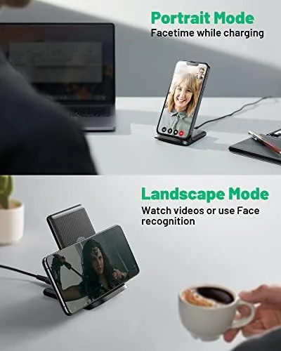 The INIU Wireless Charger, [2-Pack] 15W Fast Wireless Charging Stand with compared in context