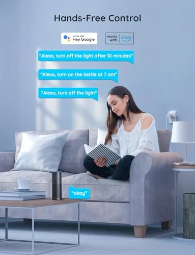 Govee Home app showing timer and schedule settings for a plug