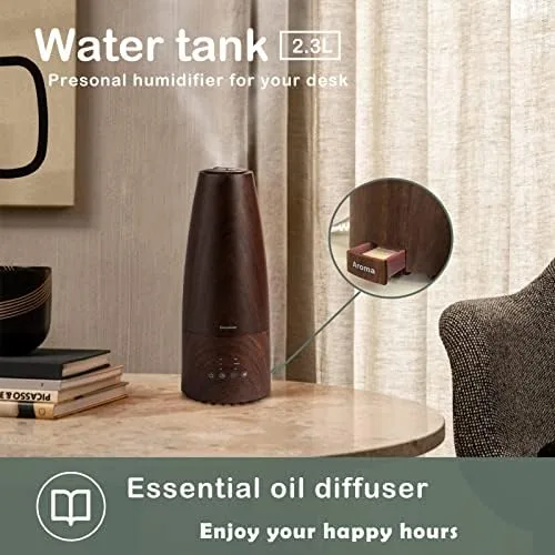 Testing the Cool Mist Humidifier，Elecameier Air humidifier for Home/Bedroom with Remote Control over two weeks