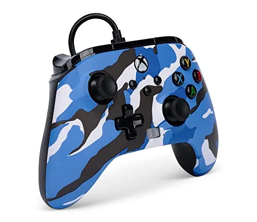 Close up of the textured grips on the underside of the PowerA controller