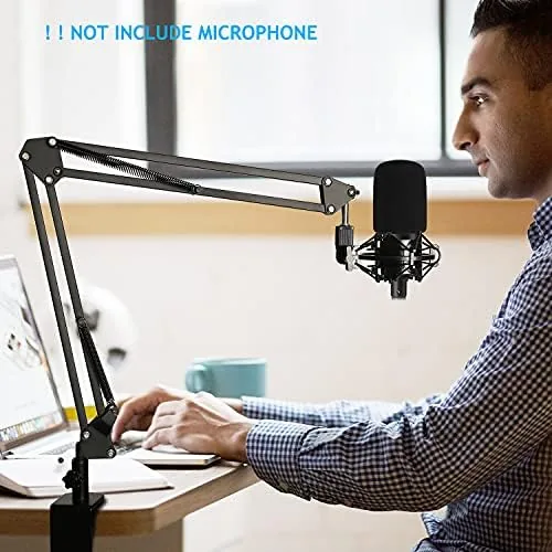 Close look at the AT2020 Mic Stand with Shock Mount and Pop Filter, Suspension build quality