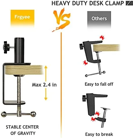 The AT2020 Mic Stand with Shock Mount and Pop Filter, Suspension compared in context