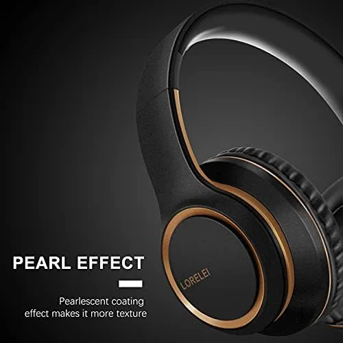 The LORELEI X8 Over-Ear Wired Headphones with Microphone with 1.45m-Tangle-Free Nylon in real use