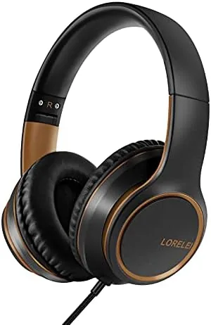 Testing the LORELEI X8 Over-Ear Wired Headphones with Microphone with 1.45m-Tangle-Free Nylon over two weeks