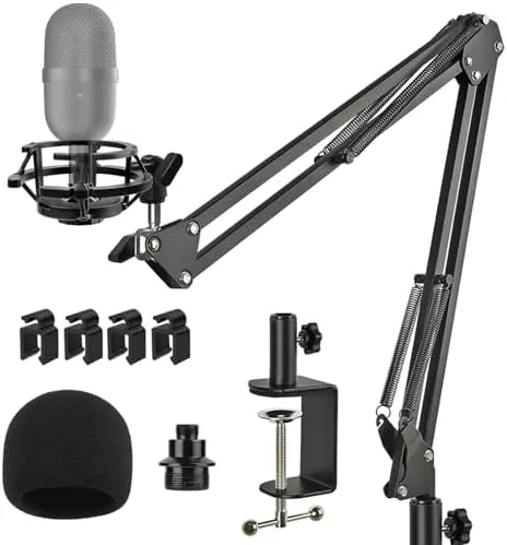 Razer Seiren Mini Boom Arm Mic Stand with Pop Filter, Shock Mount, Upgraded Heavy Review: Tested and Rated