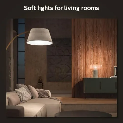 Another view of the Philips Hue Smart 75W A19 LED Bulb - Soft Warm
