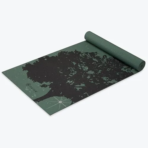Testing the Gaiam Yoga Mat Classic Print, 4mm Non-Slip Mat | Lightweight over two weeks