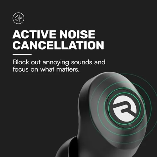 The Raycon Everyday Bluetooth Wireless Earbuds with Microphone - Active Noise in real use
