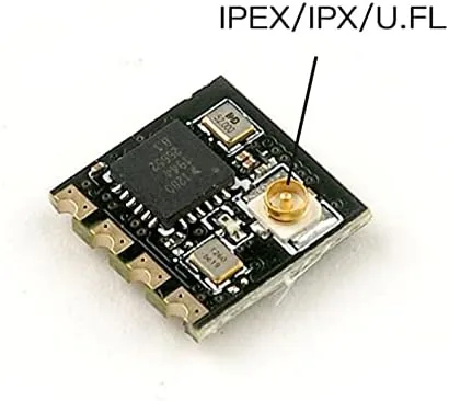 The Happymodel 2.4G ExpressLRS ELRS EP1 Receiver for FPV Racing Quadcopter in real use
